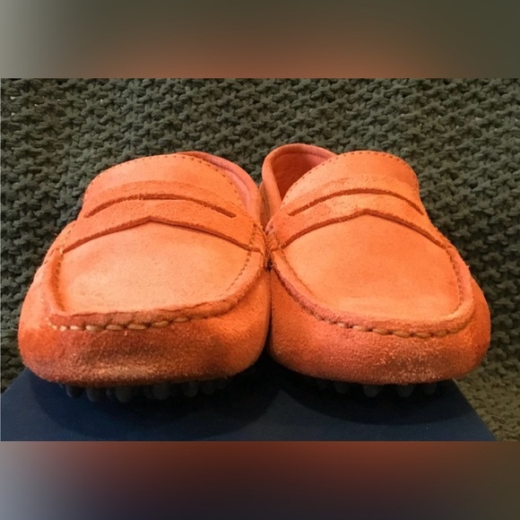 Massimo Matteo Women’s Orange Suede Driving Penny Loafer Slip-On; Size 6.5 - Picture 10 of 10